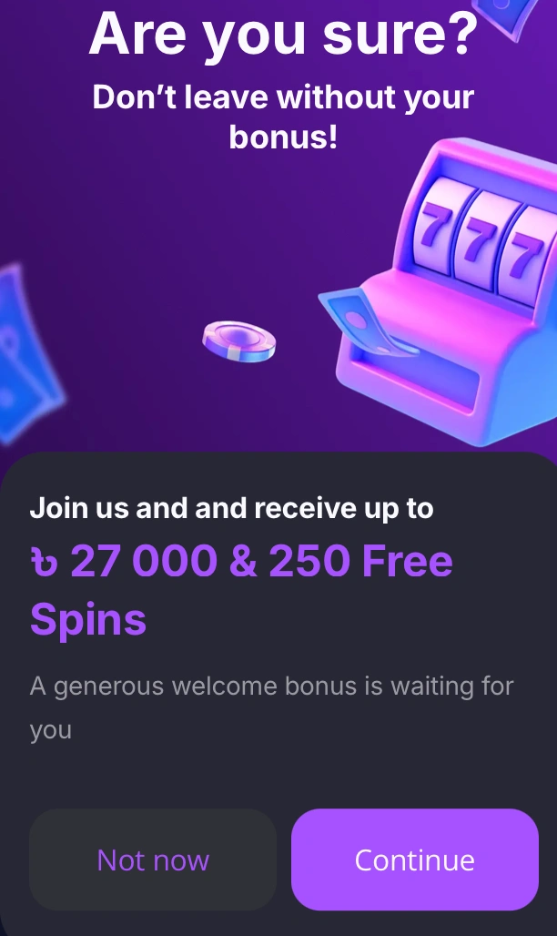 Banger Casino BD Mobile Bonuses and In-App Promotions